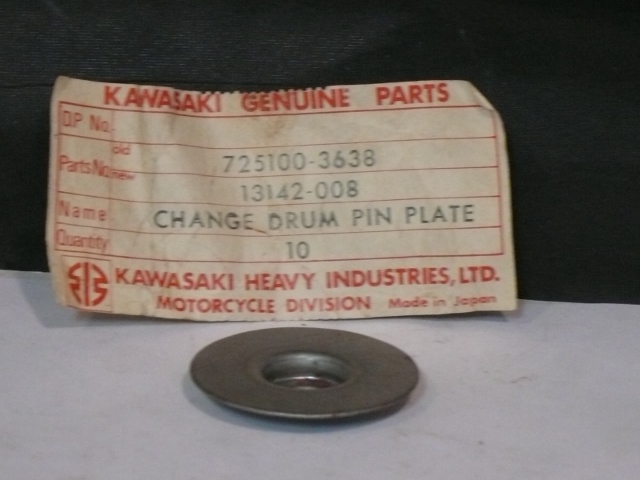 CHANGE DRUM PIN PLATE