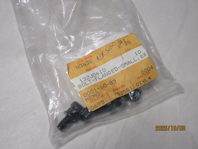 FLANGED BOLT 6 X 10 (image for) FLANGED BOLT 6 X 10