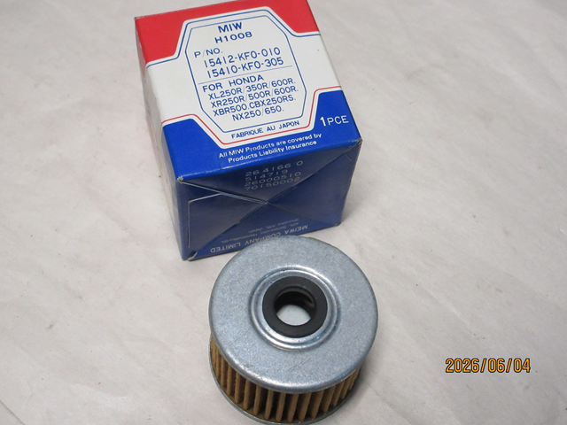 (image for) OIL FILTER