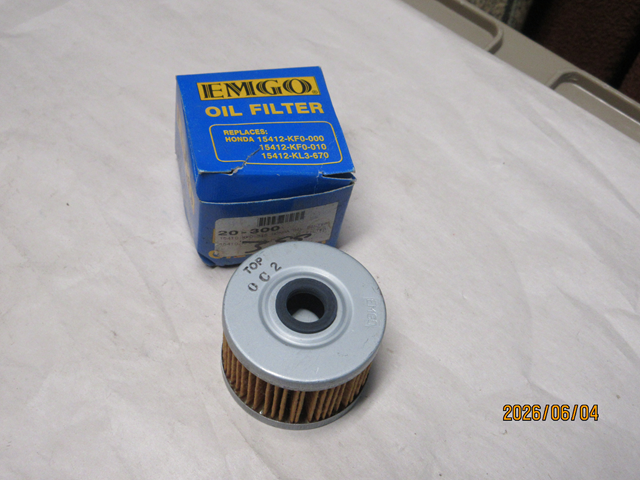 (image for) OIL FILTER