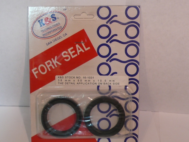 K&S 16-1004 Fork Oil Seal Set 