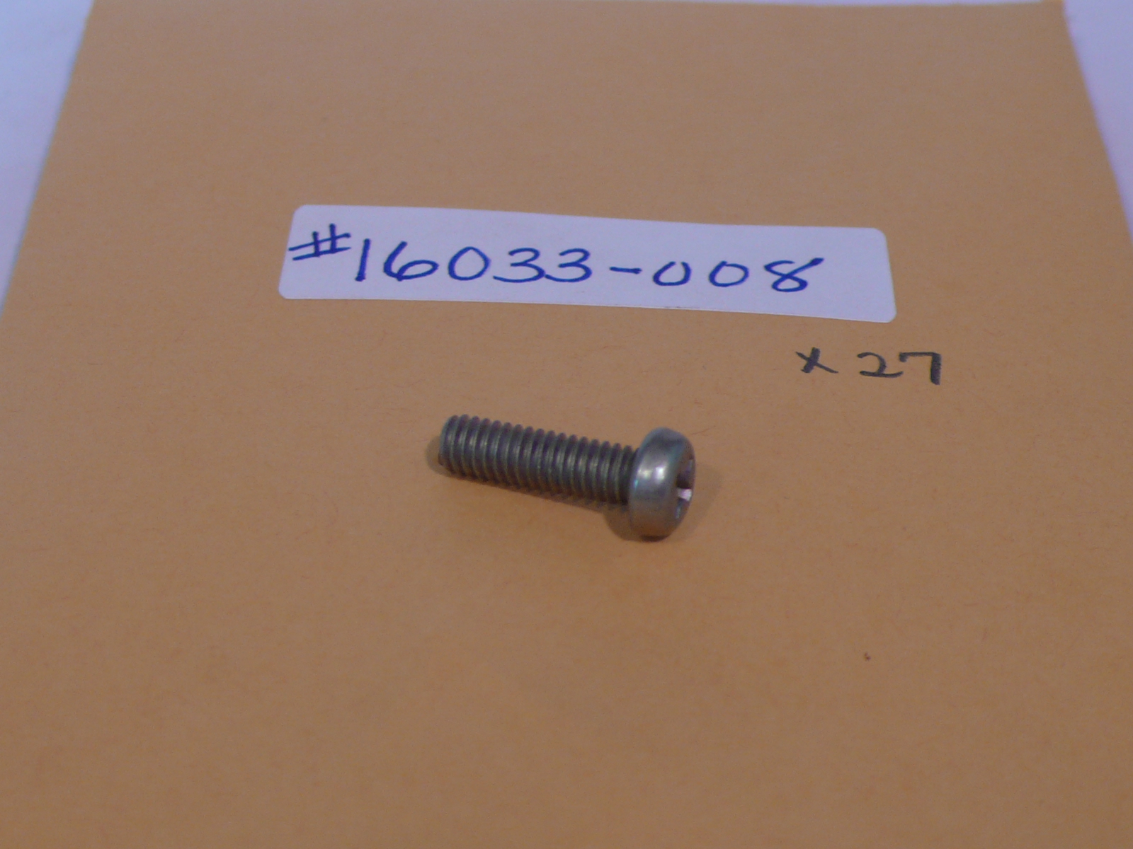 (image for) FLOAT CHAMBER SCREW