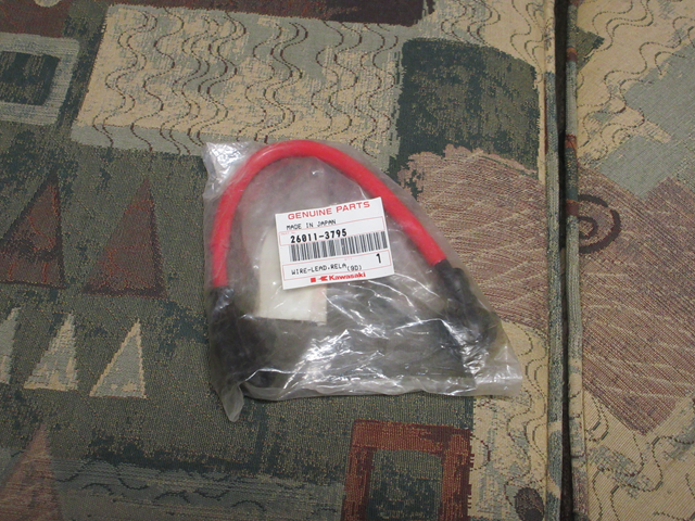 (image for) RELAY BATTERY WIRE LEAD