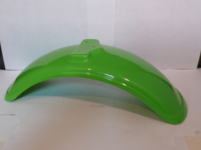 FRONT FENDER GREEN REPRODUCTION 1974