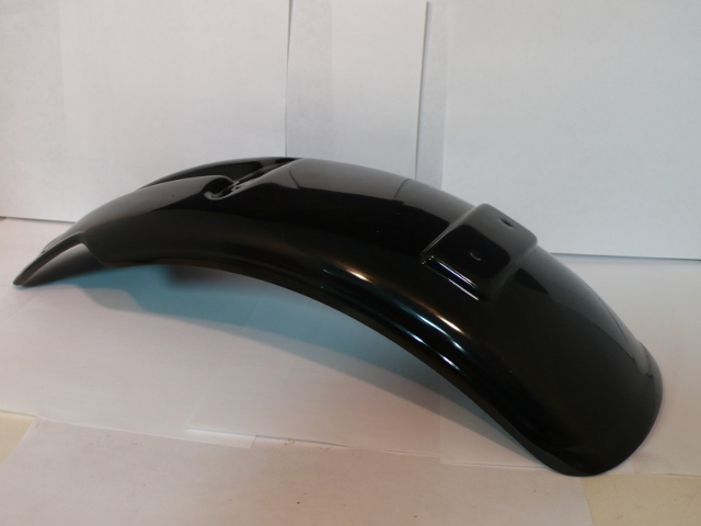 REAR FENDER BLACK REPRODUCTION all years