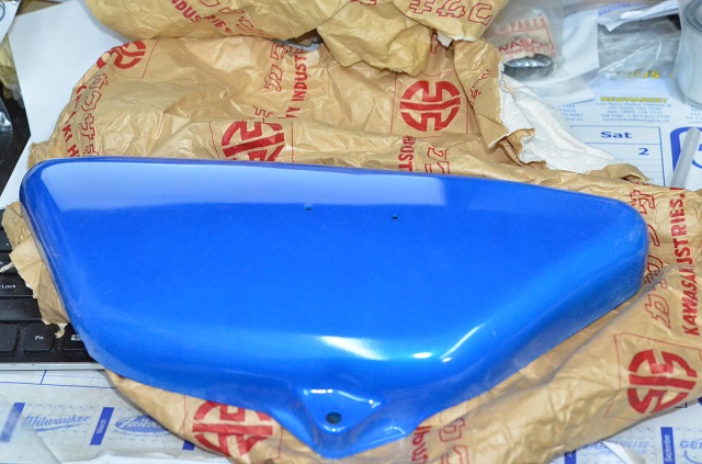 (image for) SIDE COVER LH HALIBUT BLUE