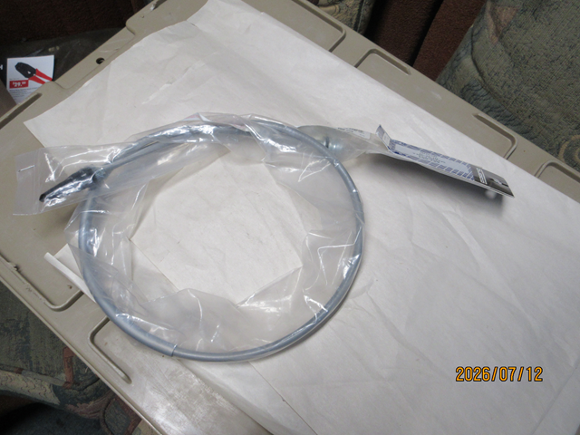 (image for) SPEEDOMETER CABLE GRAY