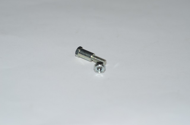 BOLT HEX HEAD 5 by 22 and LOCK NUT 5MM