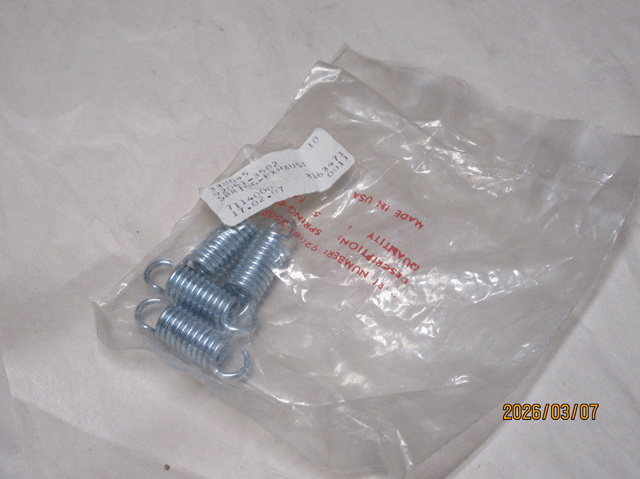 (image for) EXHAUST SPRING