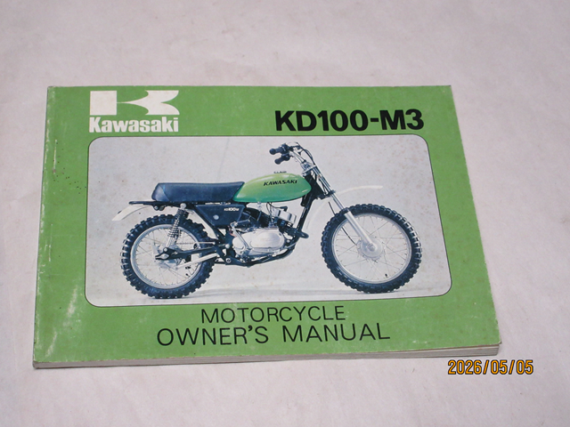 (image for) KD100-M3 OWNER'S MANUAL