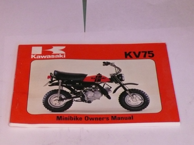 Kawasaki Kv75 MT1 mini bike fuel oil vent  CLAMPS