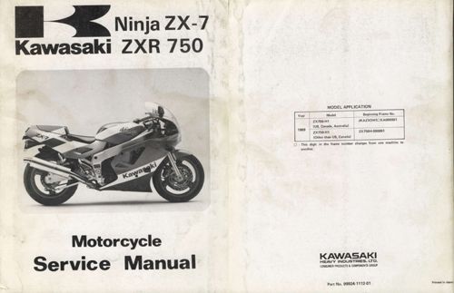 SERVICE MANUAL NINJA ZX-7