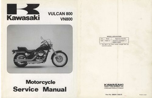 Service Manual VULCAN 800