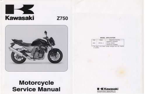 Service Manual Z 750