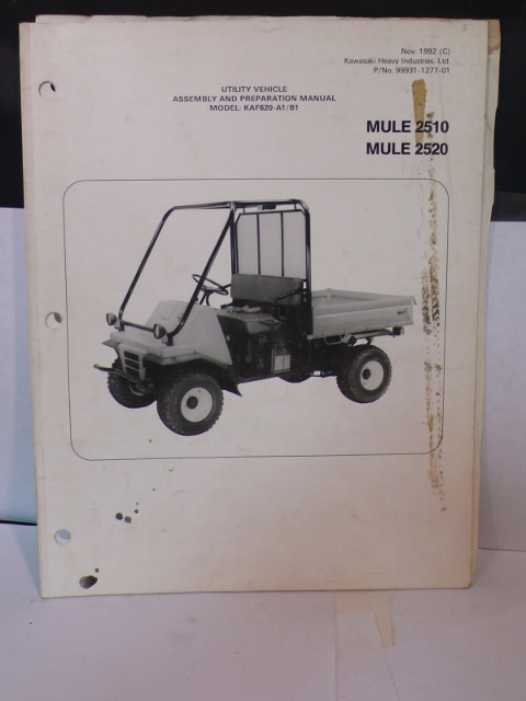 ASSEMBLY AND PREPARATION MANUAL MULE 2510,2520