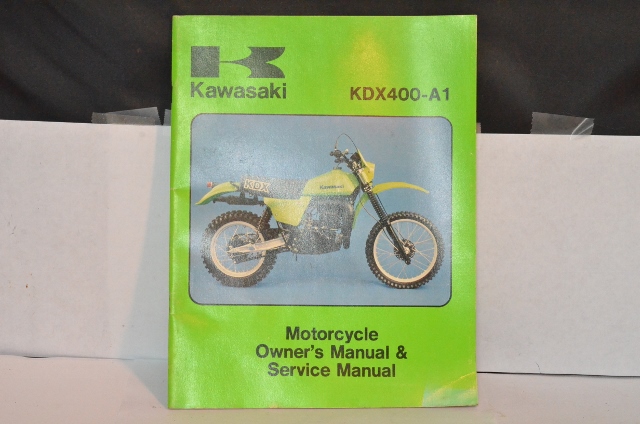 OWNER'S MANUAL/SERVICE MANUAL KDX400-A1