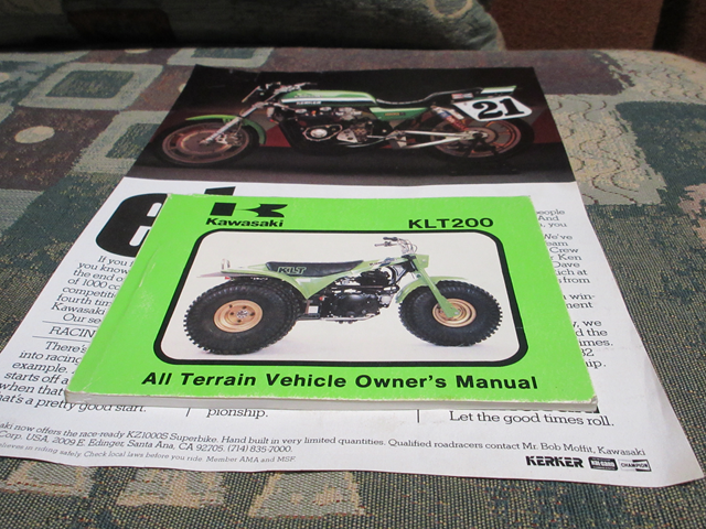 OWNERS MANUAL KLT200-A3