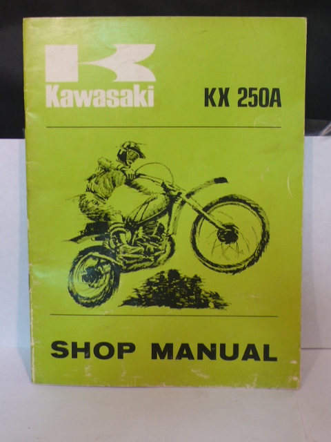 SHOP MANUAL KX250A