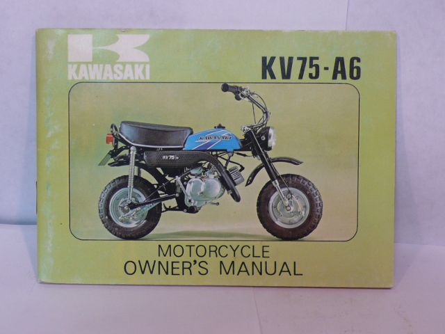 KV75-A6 OWNERS MANUAL