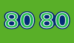 1980 KX80-A2 SIDE PANEL DECALS