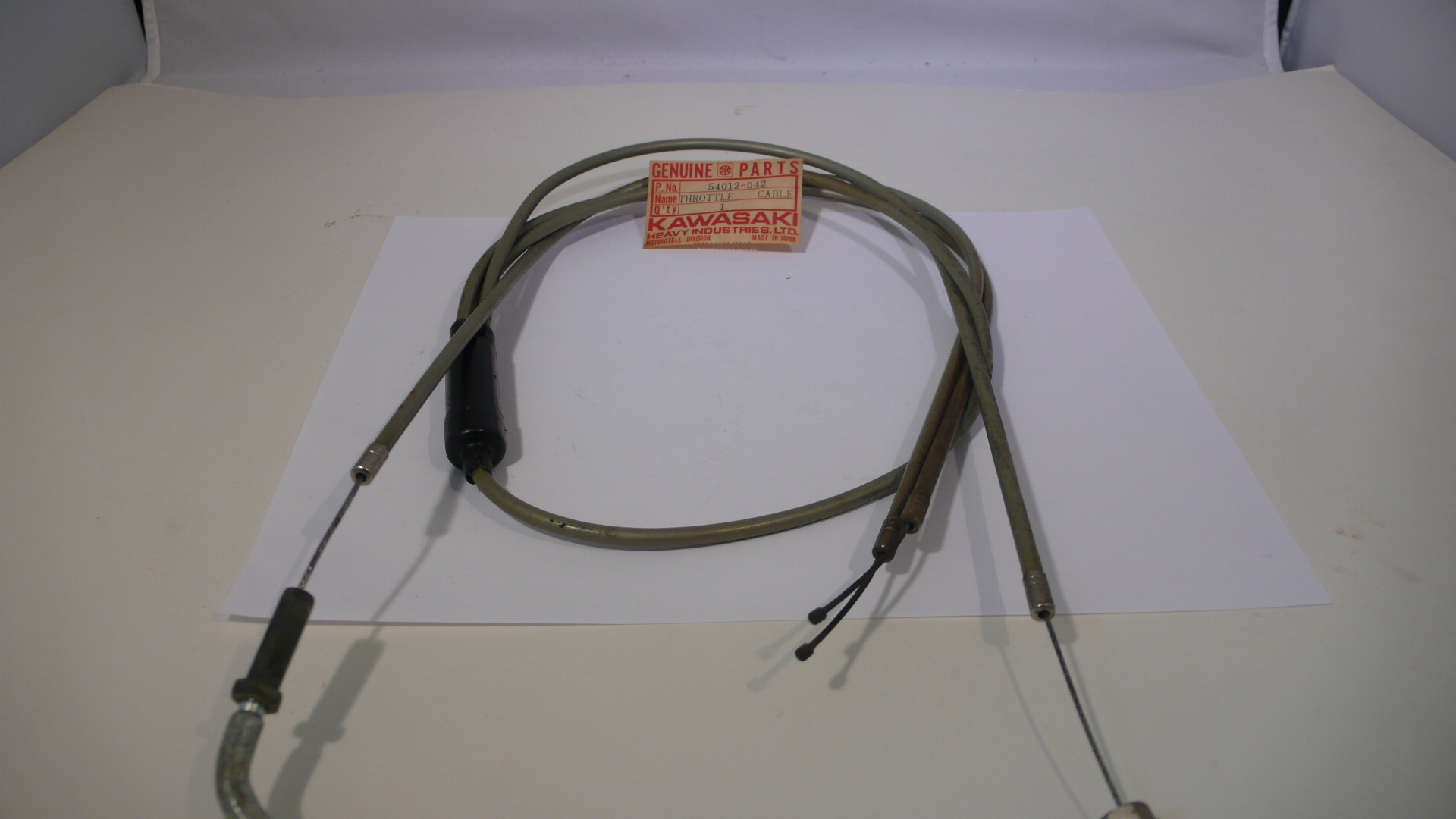 CONTROL CABLE GRAY