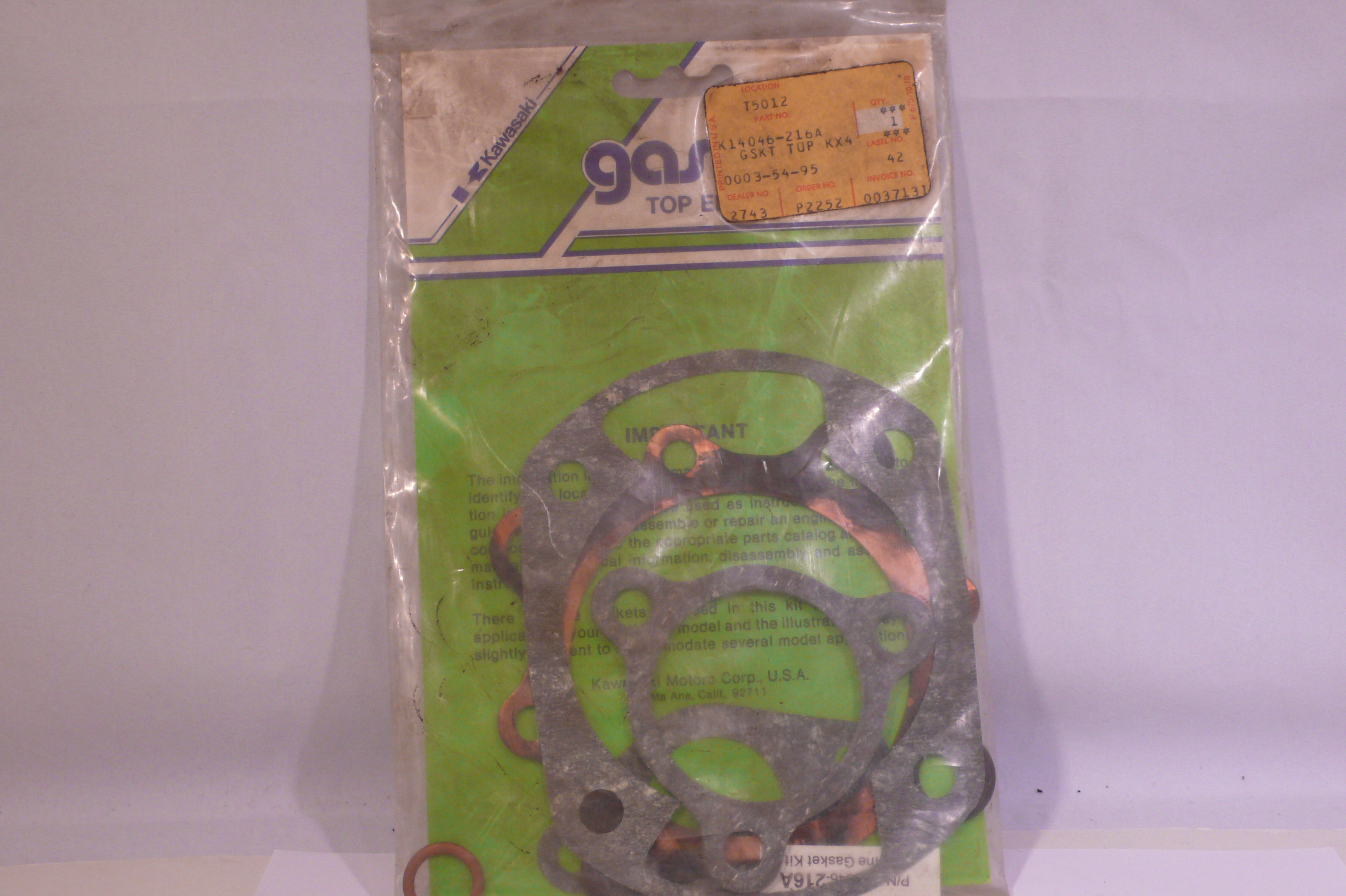 (image for) TOP END GASKET SET